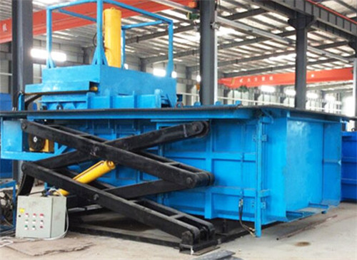 地埋垂直壓縮垃圾中轉(zhuǎn)站(折疊臂式)