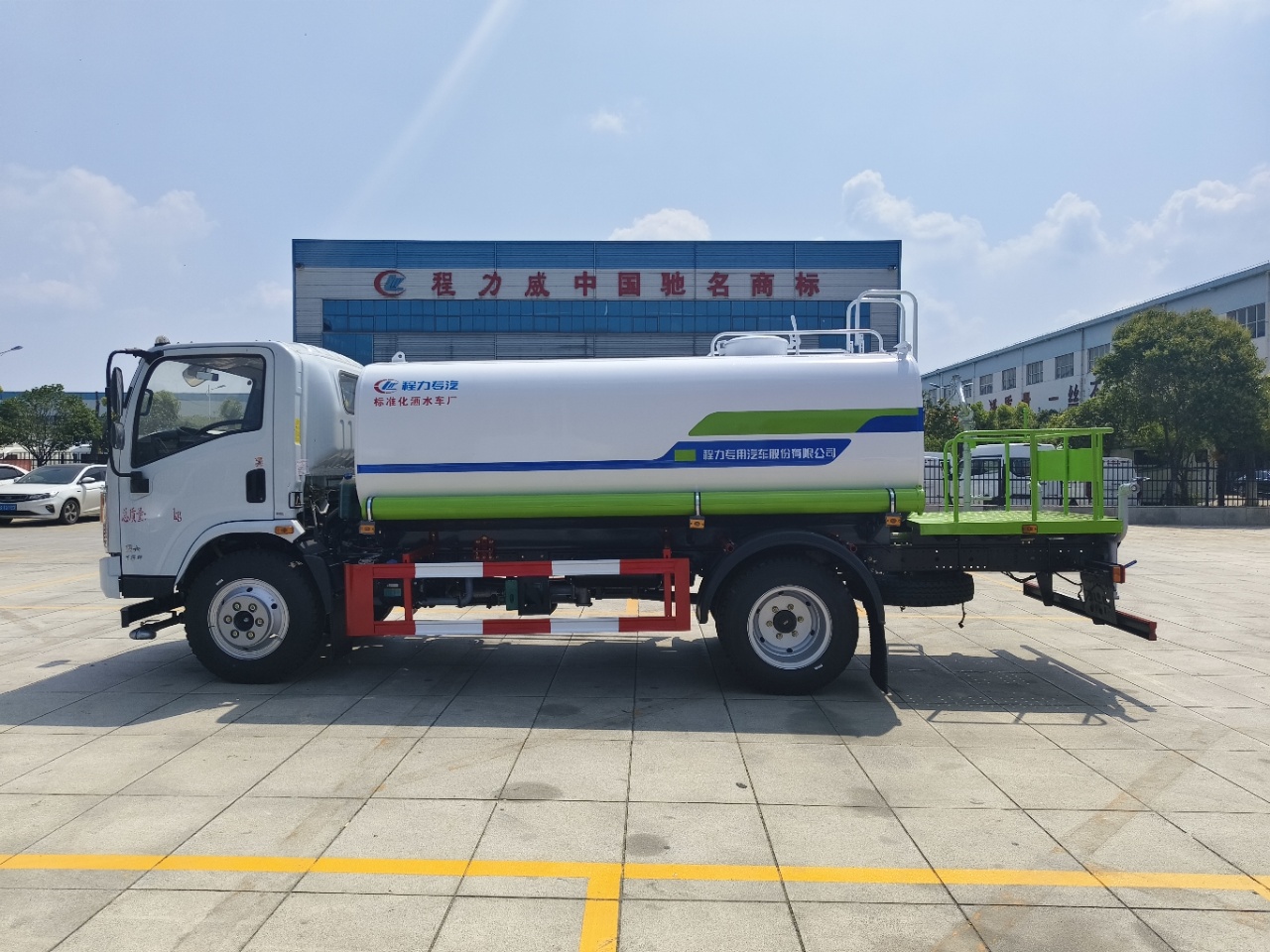 國六10立方東風華神T1灑水車