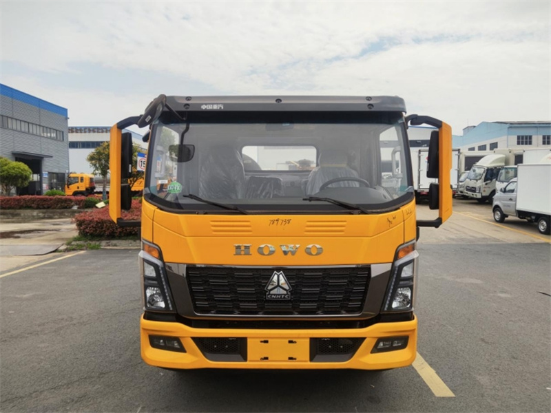 國六藍(lán)牌重汽豪沃一拖二清障車(重載版)