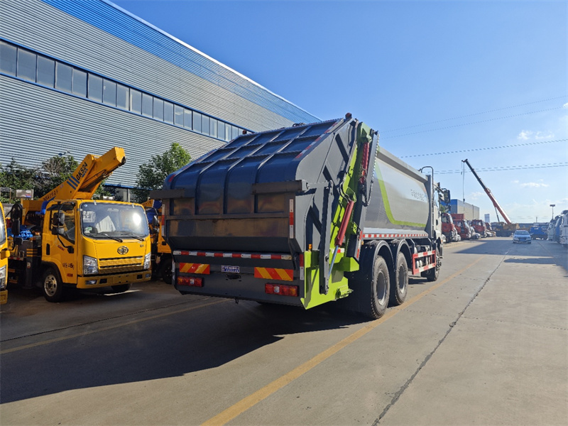 國六18立方陜汽德龍后雙橋 壓縮垃圾車