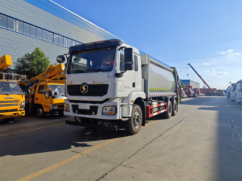 國六18立方陜汽德龍后雙橋 壓縮垃圾車